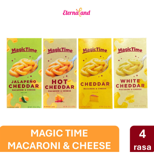 

Magic Time Mac & Cheese - makaroni & keju impor USA
