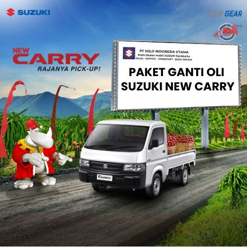 Paket Ganti Oli Mobil Suzuki New Carry dan APV