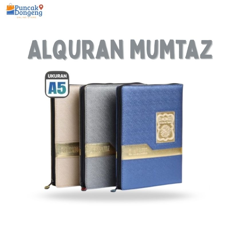 Alquran Mumtaz Tajwid A5/Alquran Tajwid/Alquran Bacaan Tajwid Al Mumtaz Standart Kemenag