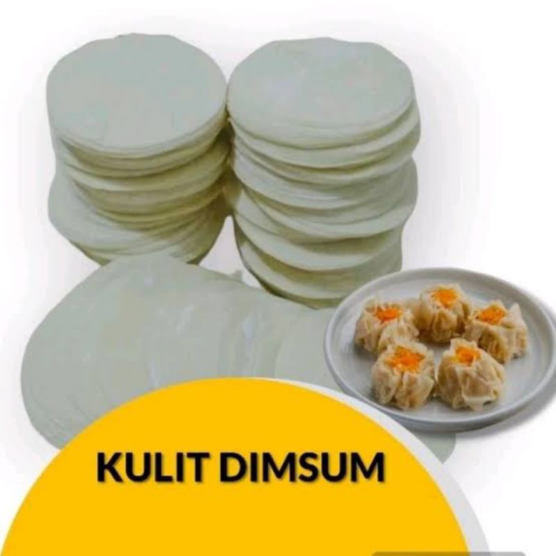 

KULIT DIMSUM // GYOZA // -+ isi 50 lbr