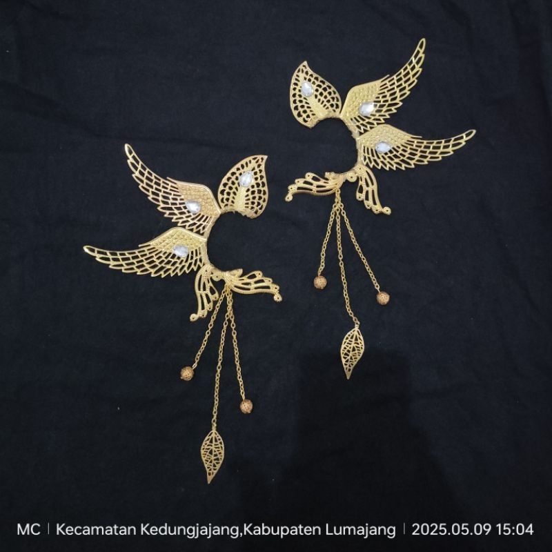 sumping telinga/ ear cuff / hiasan telinga sepasang