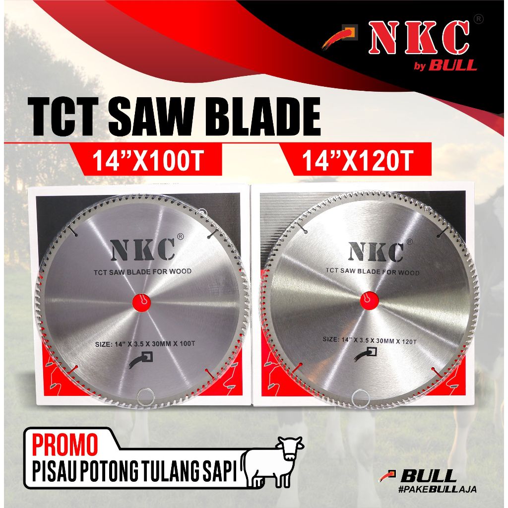 Promo pisau potong tulang hewan NKC TCT SAW BLADE 14"