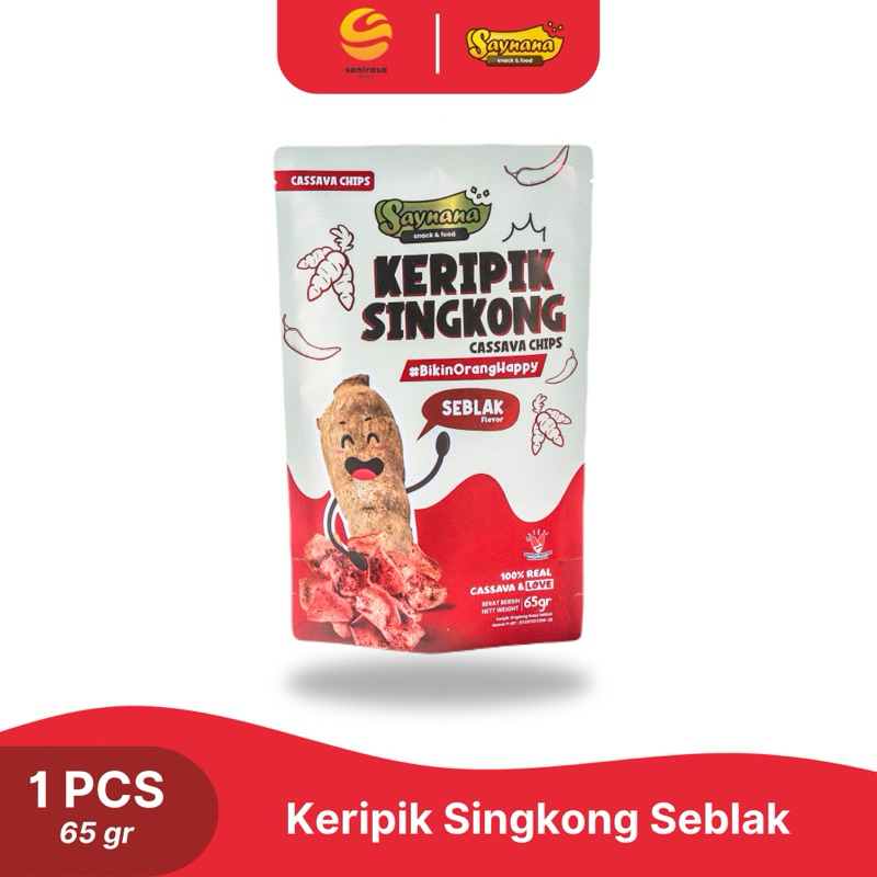 

Saynana Snack & Food Keripik Singkong Seblak