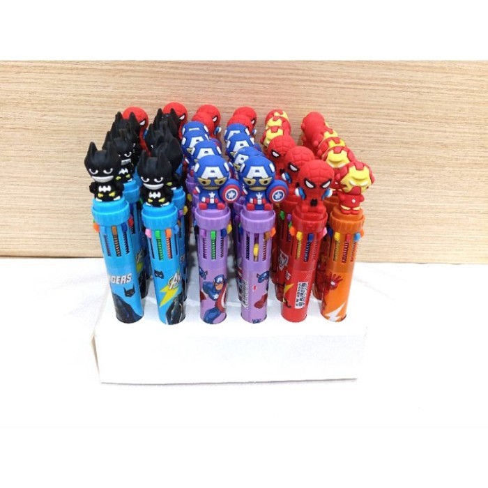 

PULPEN 10 WARNA BERMOTIF LUCU KARAKTER SANRIO / PEN FANCY 10 WARNA KARAKTER / BALLPOINT FANCY 10 WARNA / PULPEN 10 WARNA