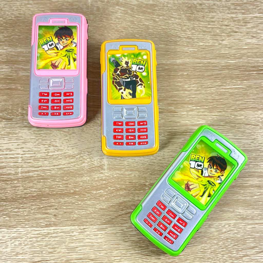 [FREE BATERAI] Mainan HP Musik Aiyaiya / Mainan HP Jadul