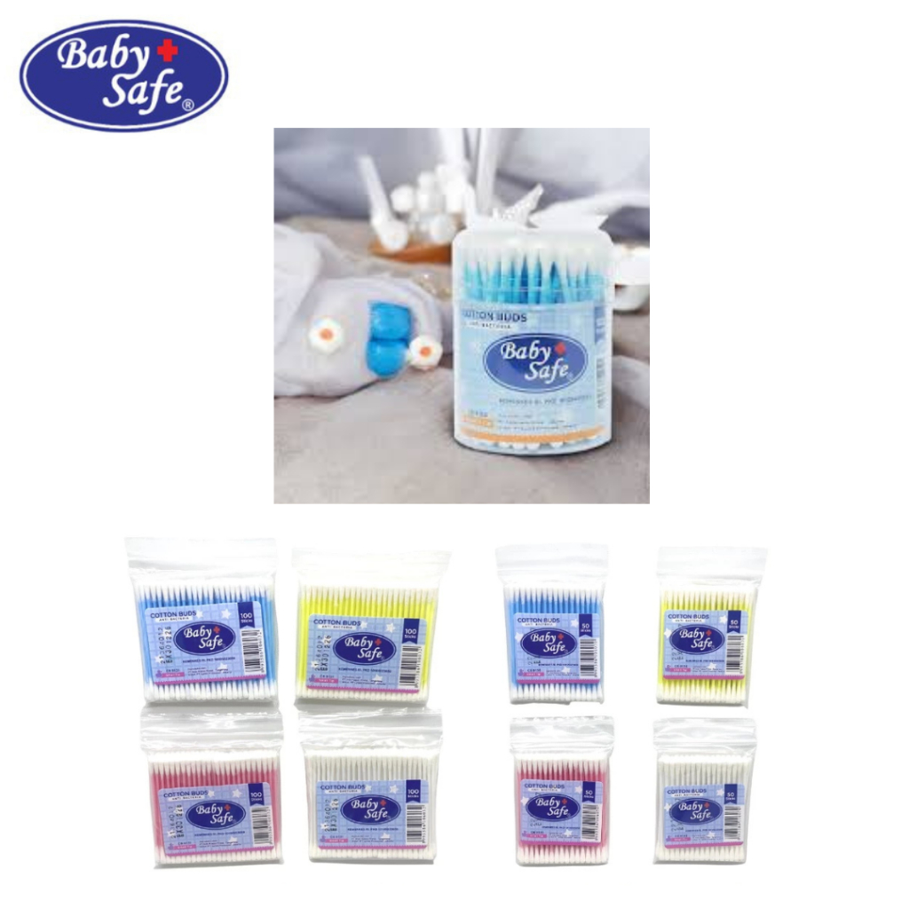 Baby Safe Cotton Buds Small & Reguler Tip |Cotton Buds Babysafe
