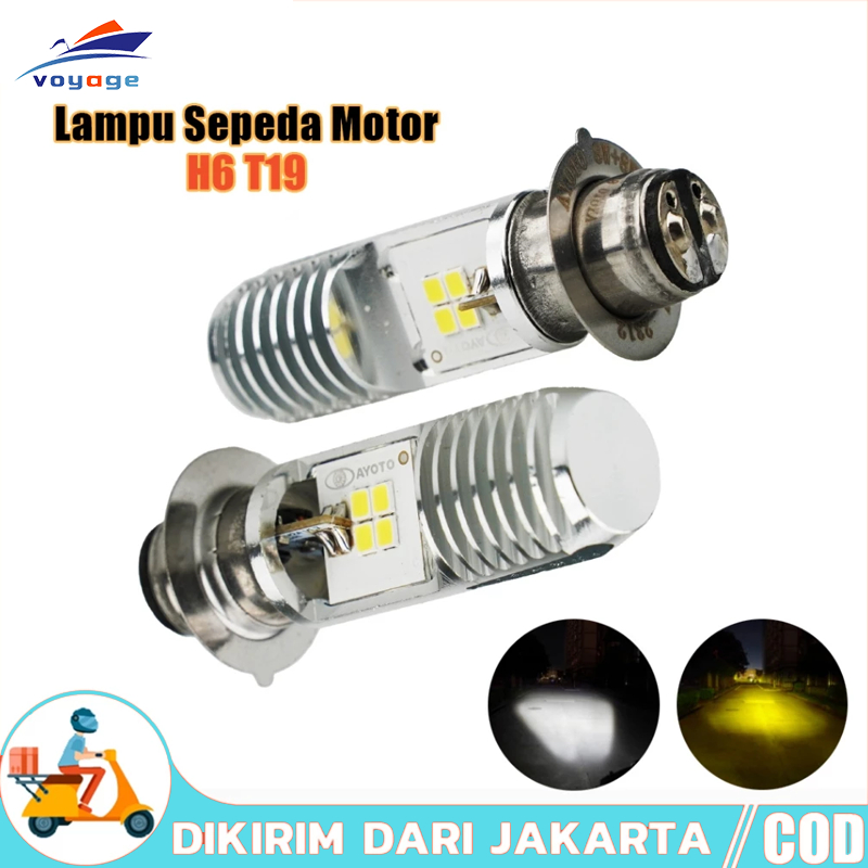 LED Lampu Depan Motor Lampu Led Motor Super Terang Depan Lampu H6 Led Motor Bohlam Lampu Depan Seped
