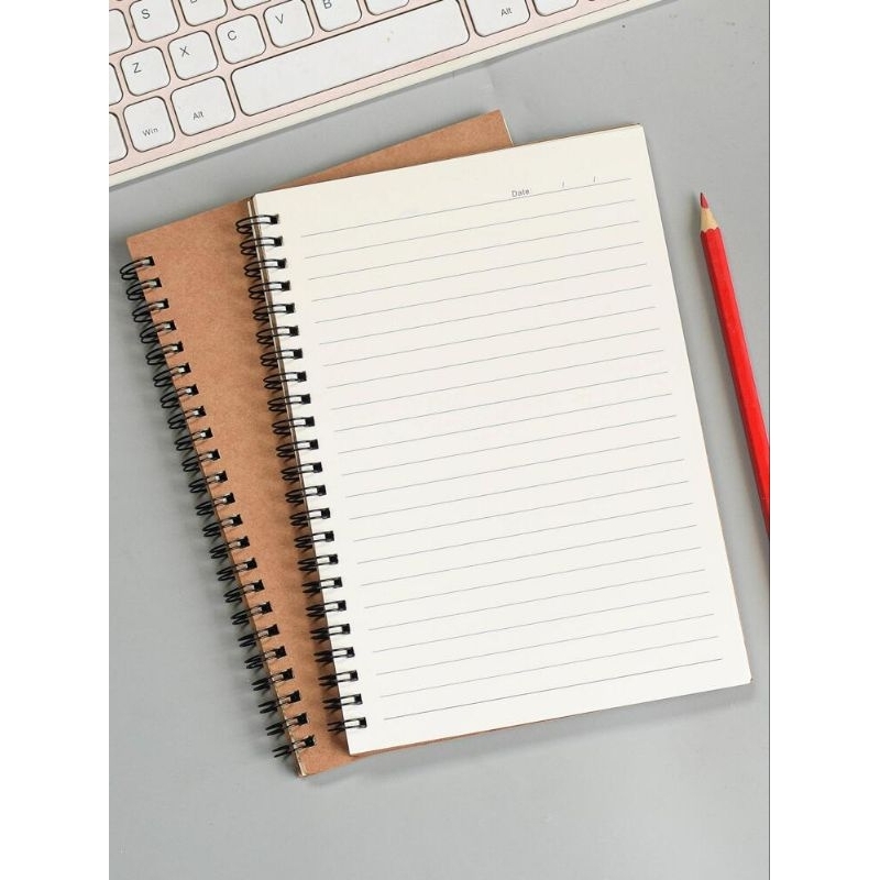 

NOTEBOOK NOTES BOOK JURNAL JOURNAL A5 BUKU CATATAN BUKU TULIS PLANNER SPIRAL AESTHETIC