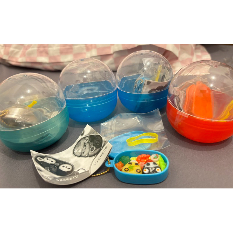 bento keychain trinkets gotochi gashapon food miniature