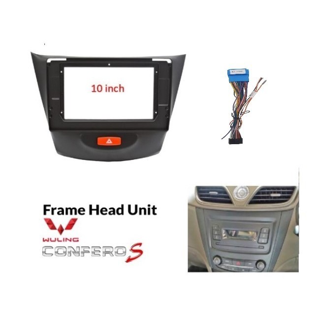 FRAME HEAD UNIT ANDROID 7 INCH / 9 INCH / 10 INCH WULING CONFERO HONGGUANG S1 2013