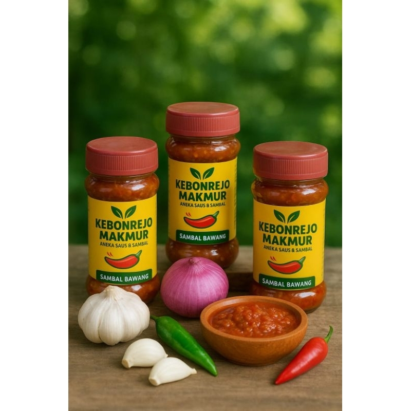 

Sambal Bawang Instan 170gr Praktis Siap Makan