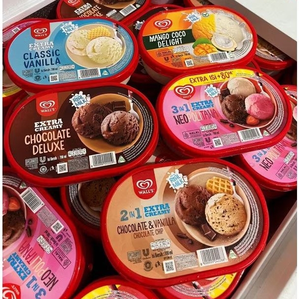 

WALL'S ES KRIM 700 ML (KHUSUS SOMEDAY/GOSEND)