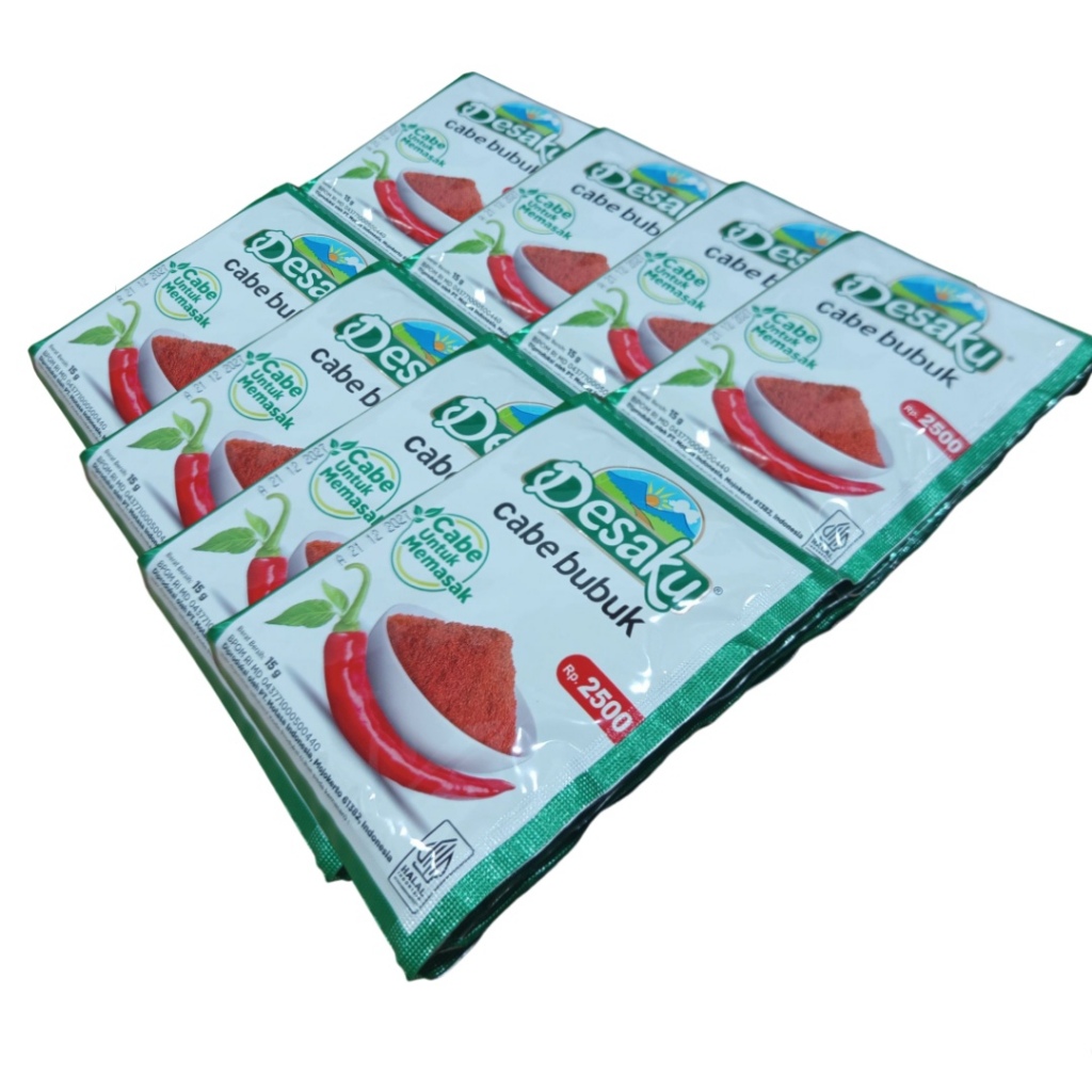 

4 PACK DESAKU CABE BUBUK 15G BUMBU INSTAN 4 RTG 40SACHET