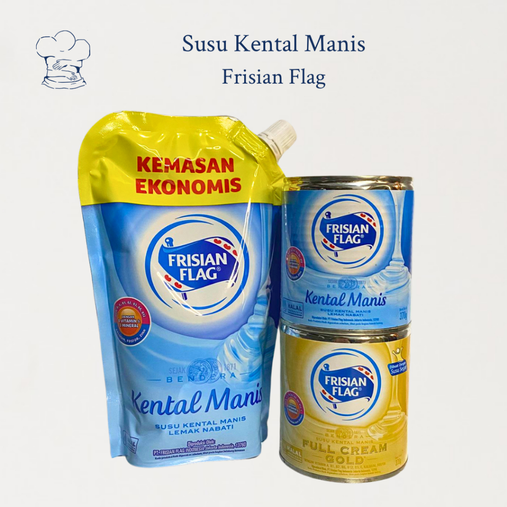 

Frisian Flag Full Cream Gold / Biru (370gr/545gr) – Susu Kental Manis Kaleng/Pouch Serbaguna