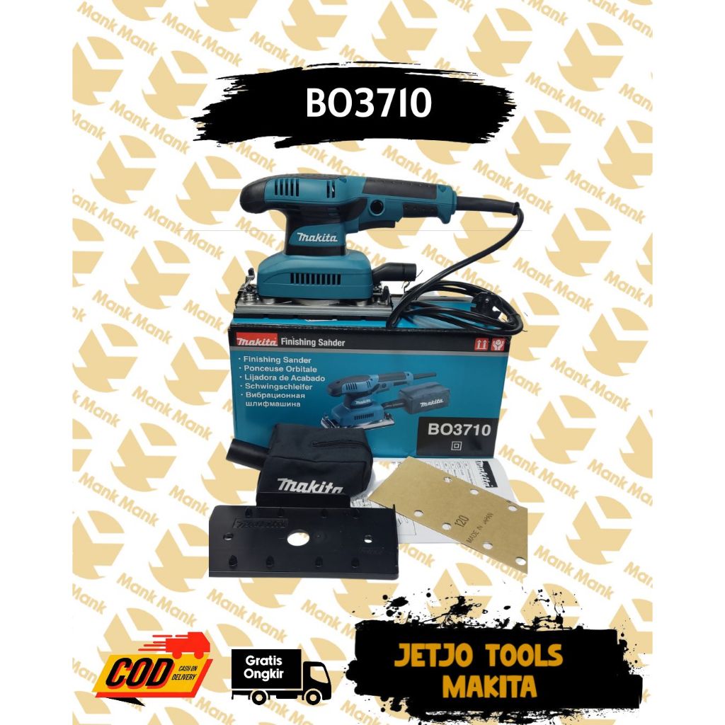 Mesin Amplas Makita (BO3710) Amplas Makita Original