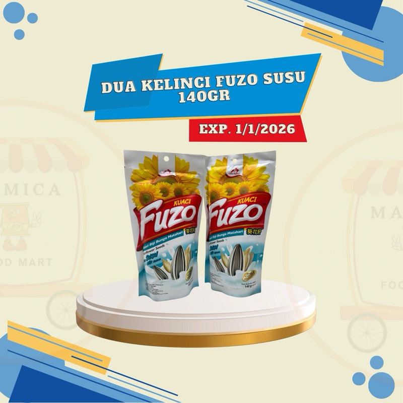 

FUZO KUACI SUSU DUA KELINCI 140GR | EXP JAN 2026