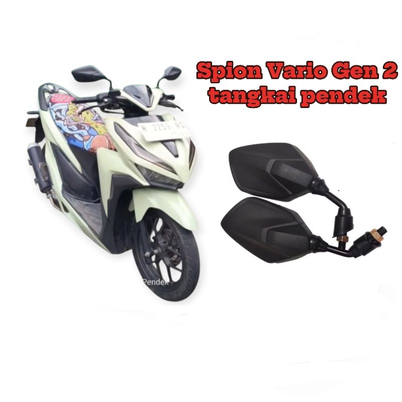 spion vario gen 2 tangkai pendek, spion vario 125 160 pnp semua motor Honda Motorcycle