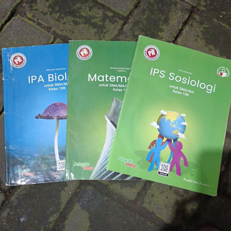 intan pariwara kurmer pr ipa biologi/matematika/ips sosiologi kelas X/10B SMA/MA