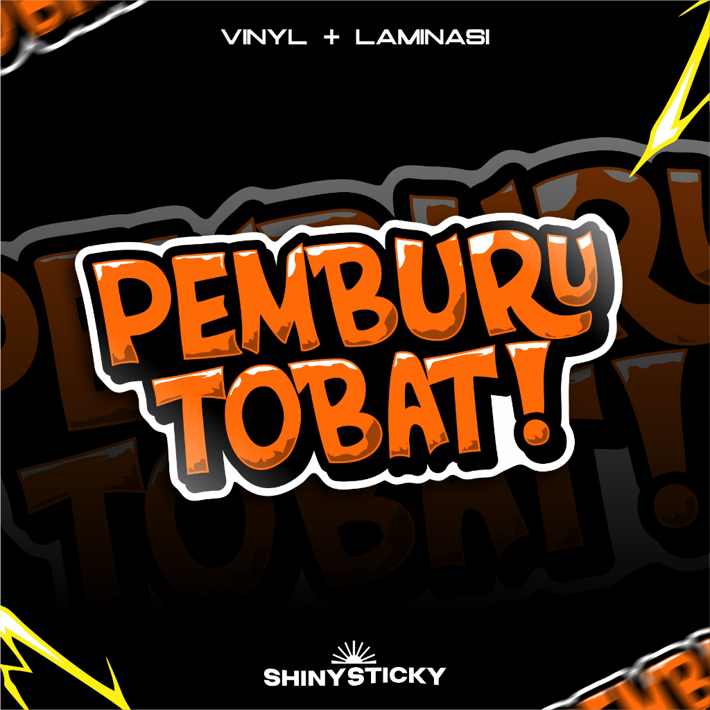 

STIKER STICKER RACING BY SHINYSTICKY ANTI AIR TINGGAL TEMPEL