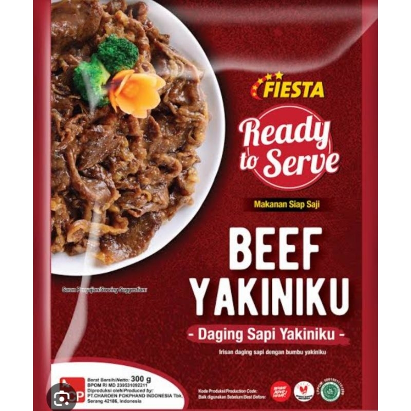 

Fiesta Beef Yakiniku 300gr