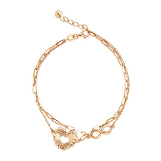 Frank & co. Love Infinity Unbroken Bond Bracelet | Gelang Berlian Emas 18K Simbol Cinta Tanpa Akhir