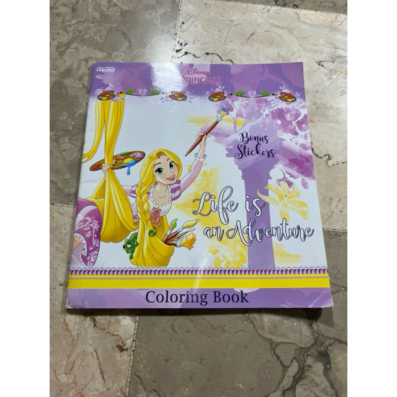 Buku Disney Princess, Coloring Book