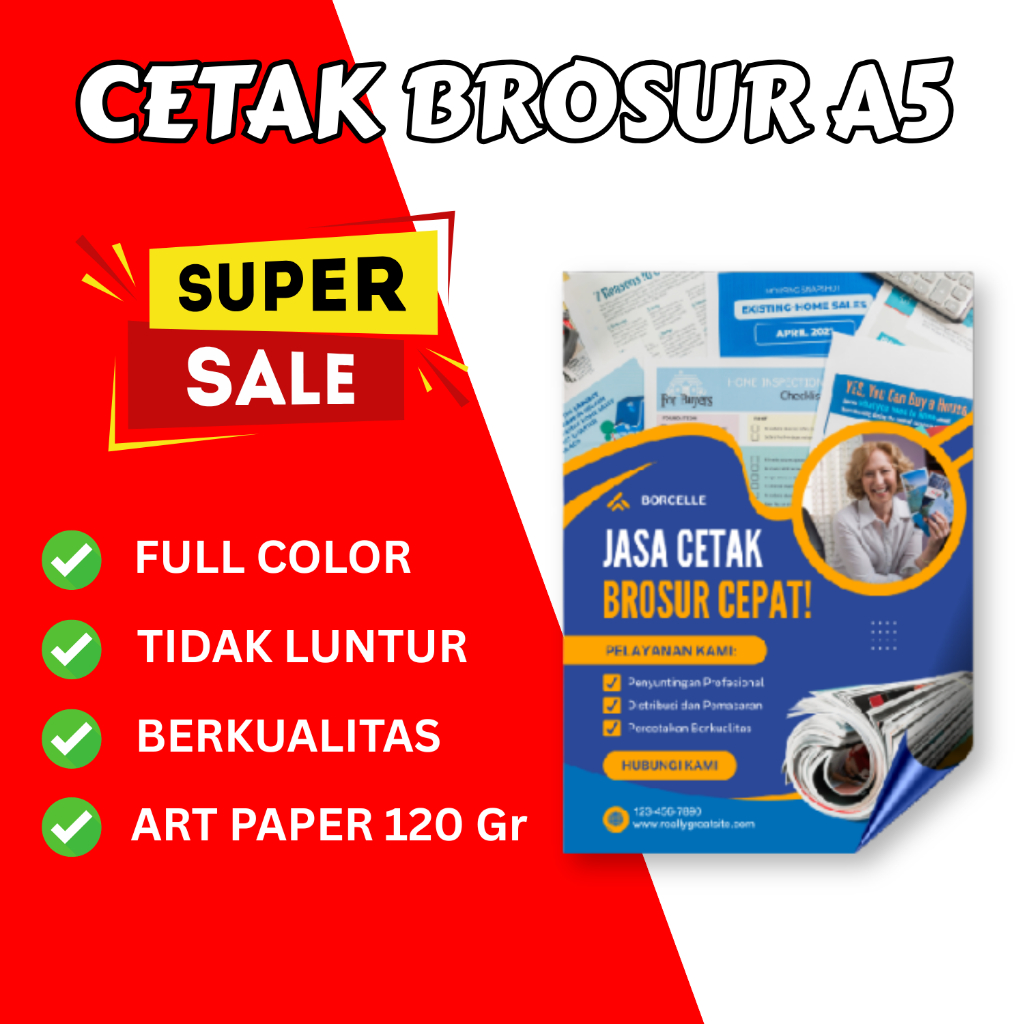 

PRINT BROSUR A5 | CETAK BROSUR A5 MURAH