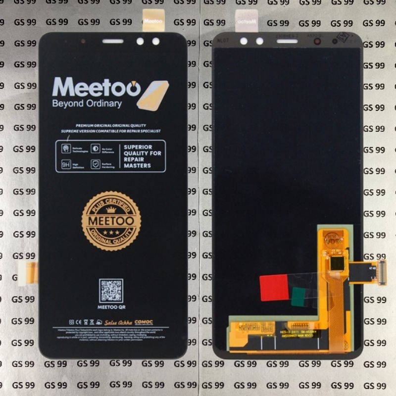 LCD SAMSUNG GALAXY A8 2018 A530 A530F OLED MEETOO  (PRESISI)