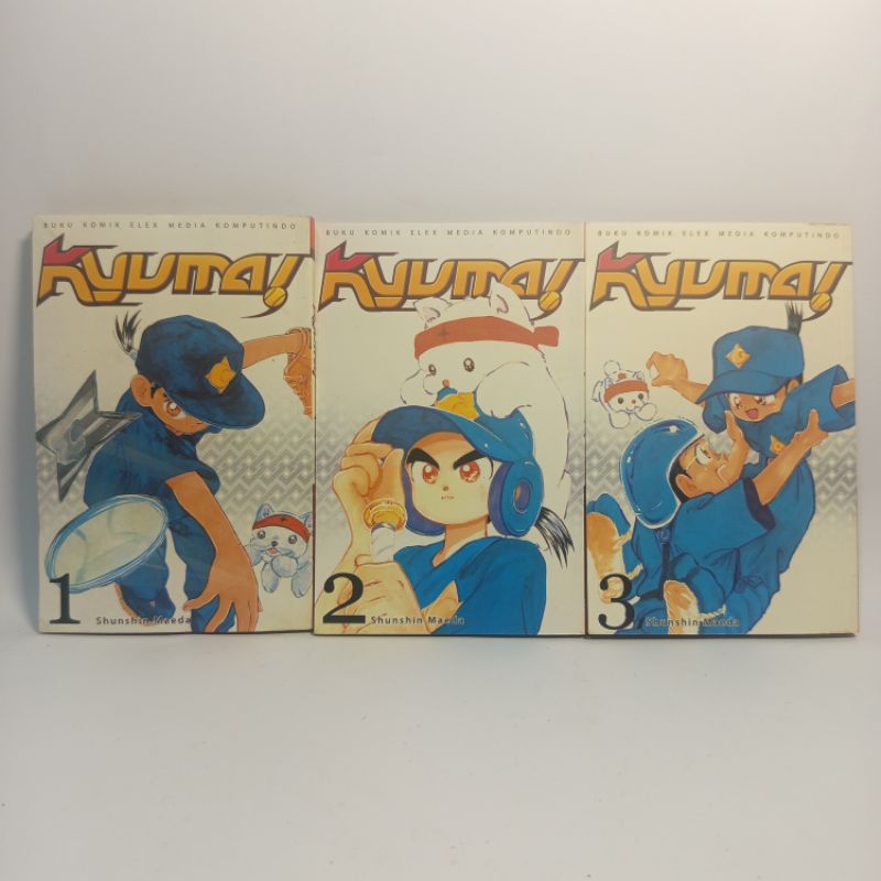 [Komik set] - Kyuma! 1-3 original preloved