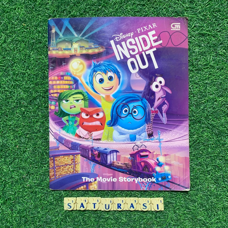 (Saturasi Preloved) Disney Inside Out The Movie Storybook - Buku Cerita Anak