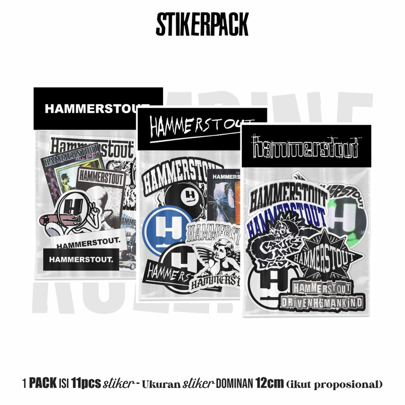 

Stikerpack Brand / Hammerstout