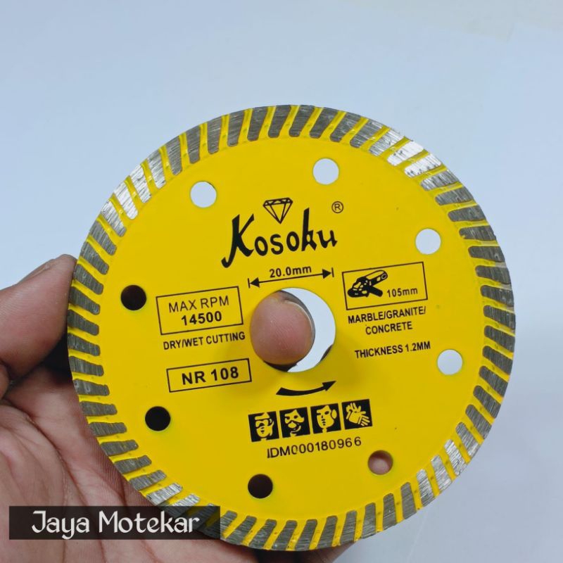 Mata Gerinda Potong Keramik Granit Marmer KOSOKU Pisau Potong Granit