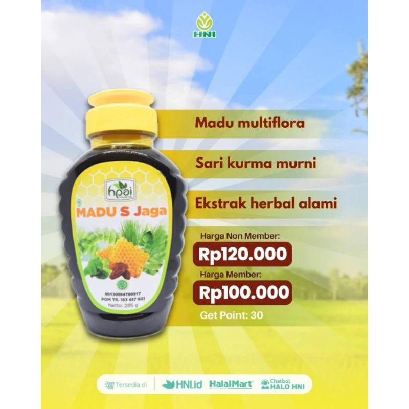 

MADU S JAGA/MEMBANTU MENJAGA KESEHATAN TUBUH