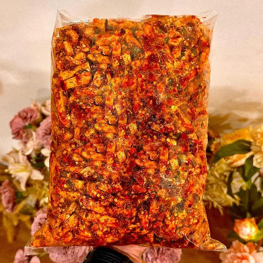 

Basreng Daun Jeruk Pedas 1kg