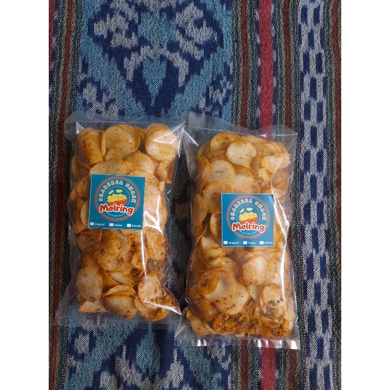 

cemilan molring super renyah 160gr SHAREREA SNACK