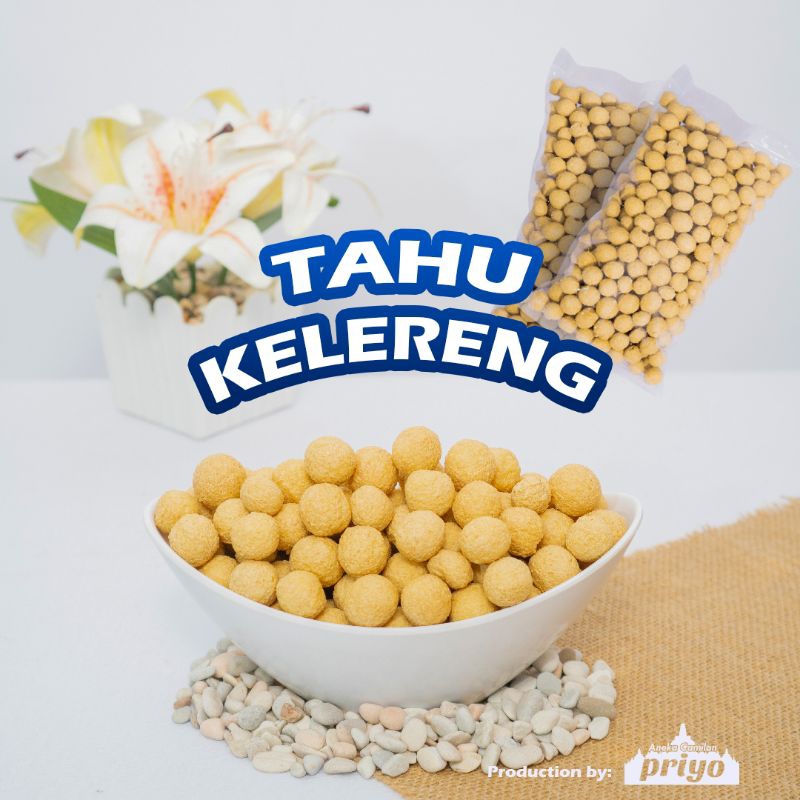 

Keripik Tahu Kelereng Original Priyo Snack Borobudur Renyah & Gurih Khas Magelang