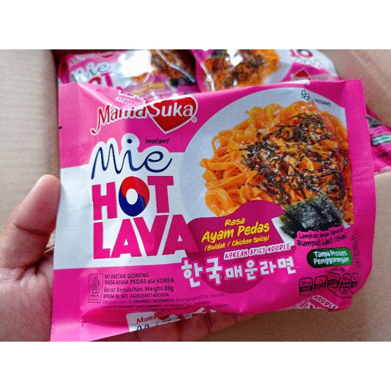 

Mie hot lava 89 gr - mama suka