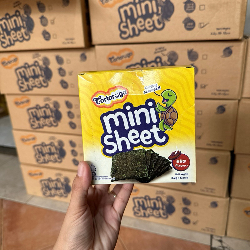 

tartaruga crispy seaweed cemilan rumput laut