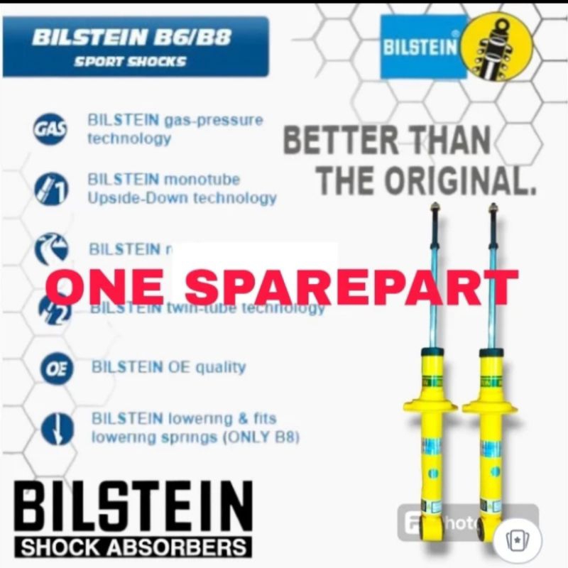 shockbreaker Toyota Starlet kotak belakang bilstein B6