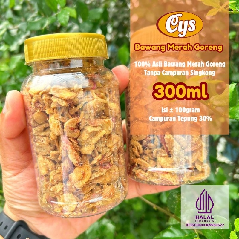 

Bawang Goreng Botol 300ml Isi 100gr – Grade B Hemat & Siap Saji