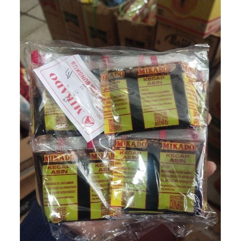 Kecap asin mikado palembang / kecap asin sachet