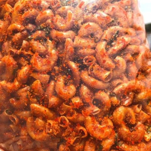 

1KG Makaroni Cikruh Daun Jeruk - Di Jamin Bikin Nagih Tidak Pelit Bumbu