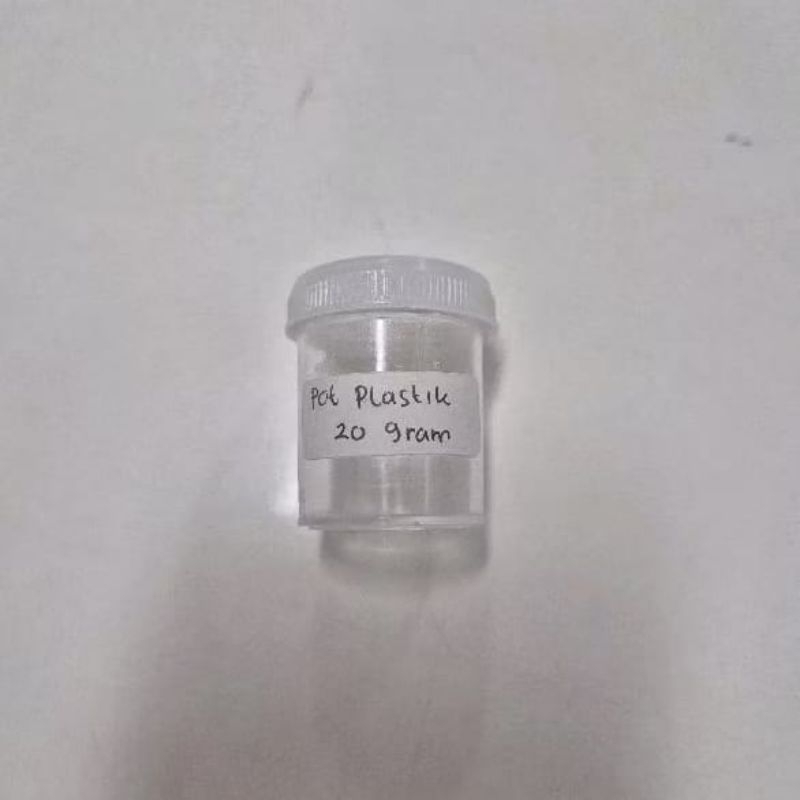 pot plastik jar/pot urine/pot salep 20cc