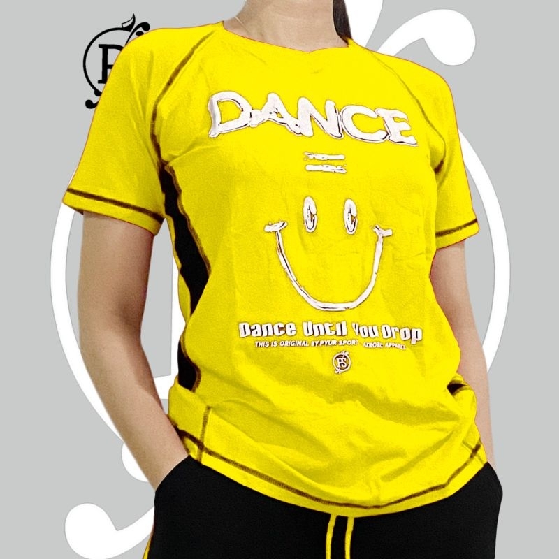 Pyur Sport Baju Senam Zumba Aerobic-kaos Olahraga Senam Zumba Allsize dan jumbo