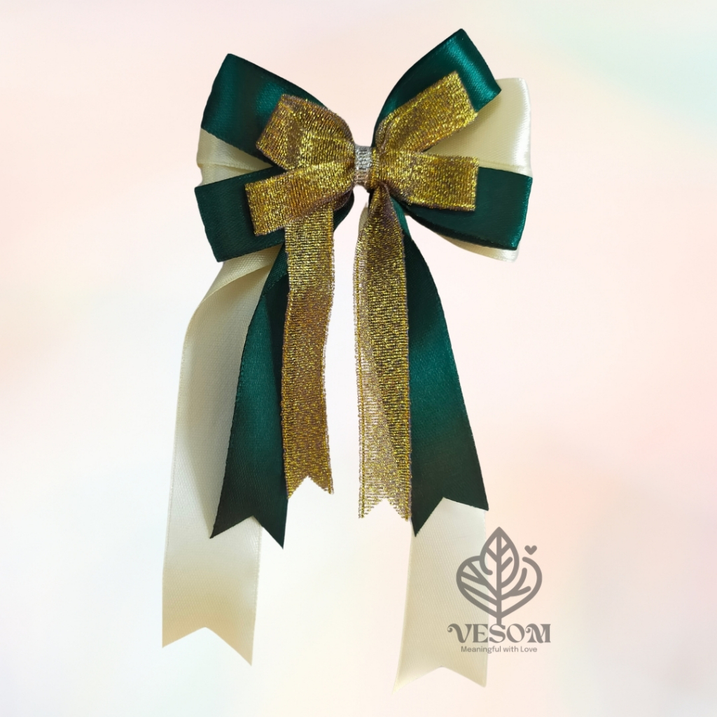 

Pita Satin Hias Souvenir Hampers Kado Hantaran Tiga Rangkap Murah