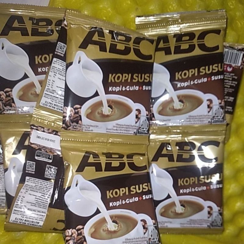 

Kopi ABC susu rencengan