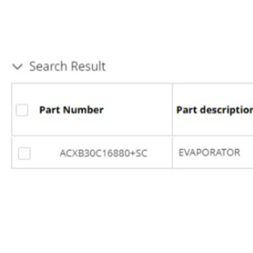 EVAPORATOR AC PANASONIC CS-XN7TKJ ORIGINAL ACXB30C16880+SC