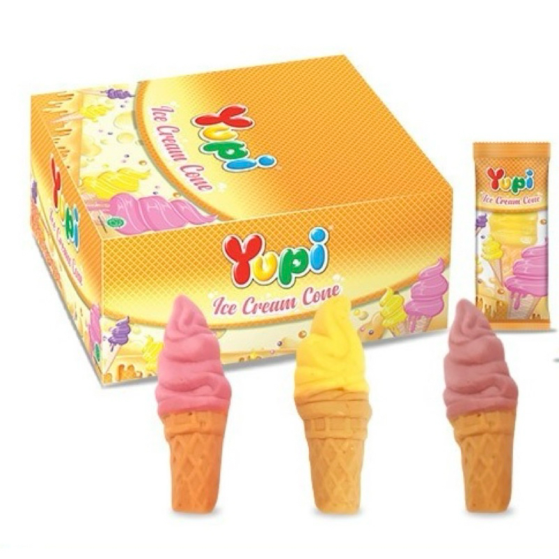 

Yupi Gummy Ice Cream Cone 1box 24pcs