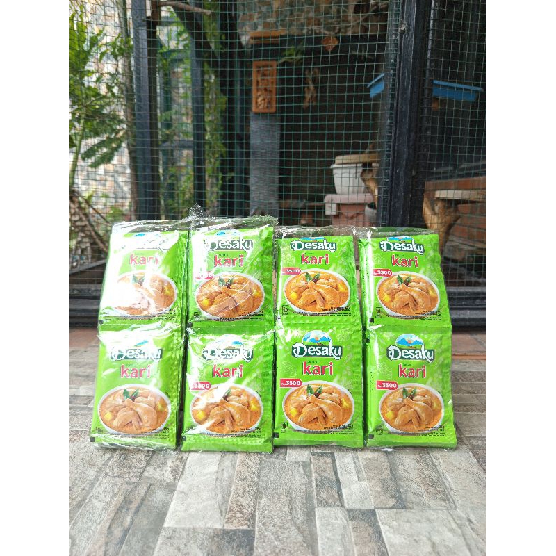 

Desaku Bumbu Kari 15g rempah asli 1 Dus = 12 Pack 120 Sachet