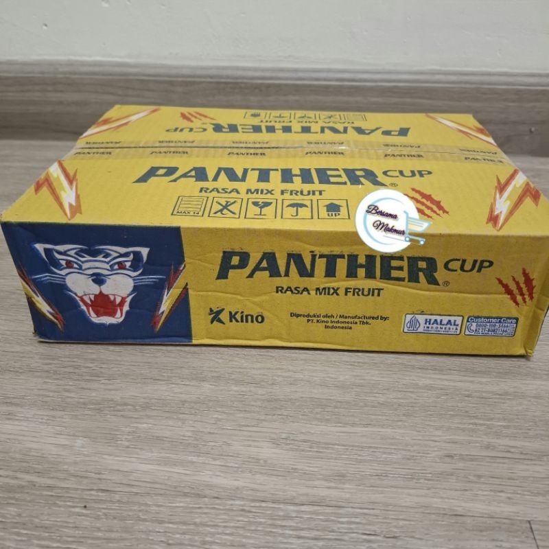 Panther cup minuman gelas 1 dus